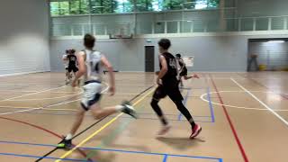 Landstede Hammers mu14 v Basketbal academie Limburg mu14 10 11 2024 [upl. by Anirahs]