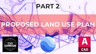 How to make a land use plan  in AutoCAD [upl. by Nylesoj917]