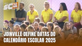 Joinville anuncia datas e materiais para o calendário escolar 2025 [upl. by Dunkin]