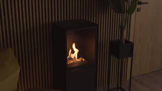 Planika Scandi Stove Bioethanol Haard  Haardcenternl [upl. by Eisenstark771]