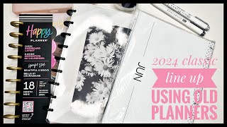 2024 classic planner line upshopped my stash again [upl. by Enaillil164]