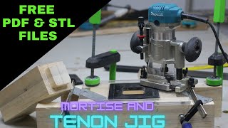 Simple diy Mortise and tenon jig [upl. by Christophe175]