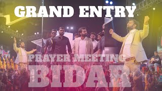 Khuda Da Nabi Nabi Nabi song grand entry prayer meeting bidar [upl. by Ahsad]