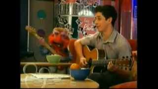 David Henrie  Singing to Selena Gomez [upl. by Eetnwahs]