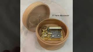 Davy Jones Music Box Davy Jones Musical Locket Theme Music Box 18 amp 37 Note Versions [upl. by Huberto]