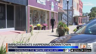 Construction picking up in downtown Rantoul [upl. by Eical]