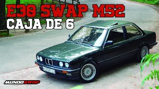 Instalamos caja de 6 velocidades en este BMW E30 con swap motor M52 [upl. by Nnaeus845]