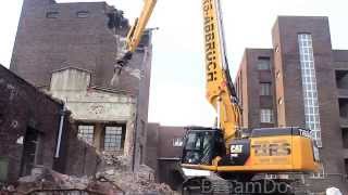 CATERPILLAR 349E LONGFRONT EXCAVATOR HIGH REACH DEMOLITION MACHINE [upl. by Findley]