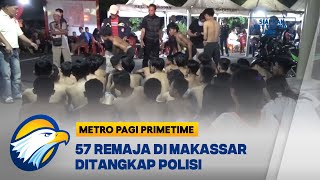 57 Remaja di Makassar Ditangkap Polisi [upl. by Ainatit]