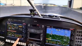 TP 100 turboprop engine in RV10 aircraft  start [upl. by Neerak]