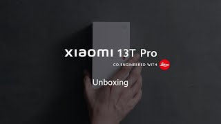 Unbox Xiaomi 13T Pro  Masterpiece in sight [upl. by Ailima]