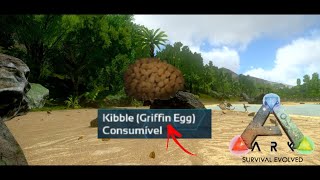 como fazer a Kibble de grifo  no ark mobile  Android IOS [upl. by Fitalludba]