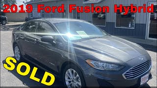 2019 Ford Fusion Hybrid SE  Walk Around [upl. by Meggie930]