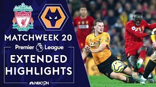 Liverpool v Wolves  PREMIER LEAGUE HIGHLIGHTS  122919  NBC Sports [upl. by Anillehs]