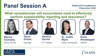 Competencies accountants will need to effectively perform sustainability reporting and assurance [upl. by Baskett385]