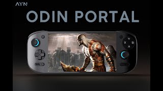 Odin2 Portal God of war 2AetherSX2 4x Resolution Setting [upl. by Eelime]