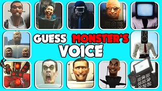 Solve the Monster Voice Mystery in Just 5 Minutes Big Edition  Skibidi Toilet 178 [upl. by Rossuck478]