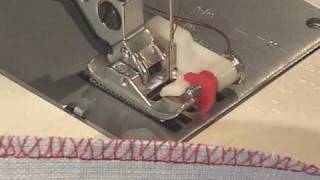 Pfaff Sewing Machine Adjustable Overcast Foot [upl. by Evangelina]