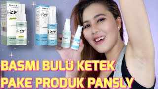 PANSLY HAIR REMOVER SPARY REVIEW  8 MENIT BULU KETEK RONTOK [upl. by Aerdnaid25]