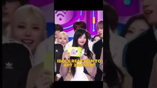 Idol reaction to APT Won🎉💖apt rosé brunomars newsong subscribe BLACKPINK5622 [upl. by Nilson]