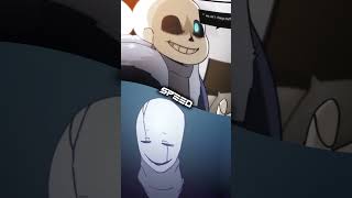 Gaster vs sans undertale sans Gaster animation editer [upl. by Elonore]