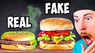 REAL vs FAKE FOOD Spot The Difference [upl. by Elora]