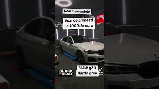 Vezi ce primesti la 1000 de euro Colantare bmw g30 Nardo grey [upl. by Thamora]