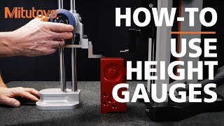 HowTo Perform Measurements Correctly  Mitutoyo Double Column Height Gauges [upl. by Carine]