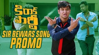 Sir Bewars Song Promo  KIRRAK PARTY  Nikhil  Samyuktha  Simran Pareenja [upl. by Hallvard]