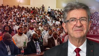 Conférence de JeanLuc Mélenchon à l’Université de Kinshasa [upl. by Arabelle]