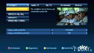 MySky HD nuova interfaccia HD  DDayit [upl. by Reedy]