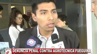 DENUNCIA PENAL CONTRA AGROTÉCNICA FUEGUINA [upl. by Yenetruoc]