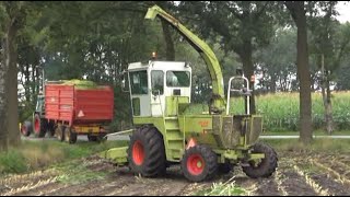 Maïs 2012  Nostalgisch hakselen met Claas Jaguar 80 SF en Fendt 306 [upl. by Gavette]