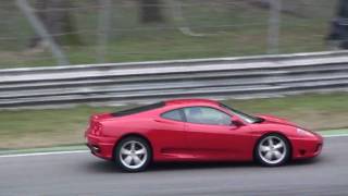 Ferrari F430 vs Ferrari 360 Modena [upl. by Carman]