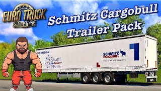 ETS2  Schmitz Cargobull Trailer Pack DLC  Euro Truck Simulator 2 [upl. by Kam151]