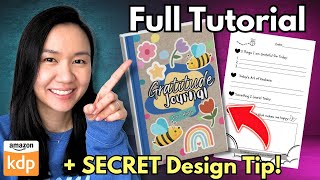 How to Publish a Hardcover Journal on Amazon KDP  StepbyStep Guide  Exclusive Design Tip [upl. by Baillieu]