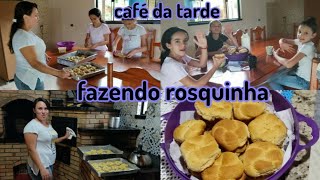 COMO FAZER ROSQUINHA CASEIRAUMA TARDE NA ROÇA [upl. by Grannia]