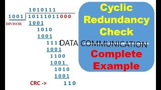 Data Communication Error detection and correction CRC Methods in bangla [upl. by Aennyl106]