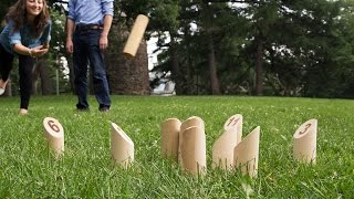 Mölkky  Outdoor Throwing Game [upl. by Forest]