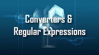 Learn Kofax RPA 104 8Converters and Regular Expressions [upl. by Avlem]