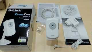 SYS2UCOM  แกะกล่อง DLink DCS930L  300 Mbps IP Camera  myDlink Lite Supported [upl. by Ecinev109]