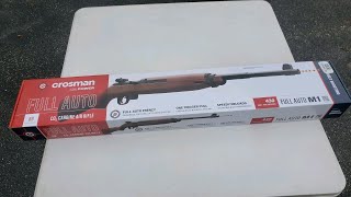 CROSMAN FULL AUTO M1 Carbine NEW RIFLE Is it worth your money [upl. by Nalahs]