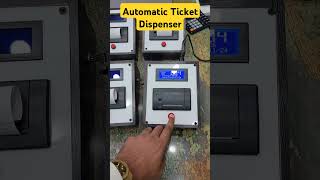 esp32 thermal printer for Automatic Ticket dispenser diyproject arduino esp32project [upl. by Ninetta]