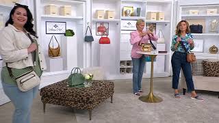 Patricia Nash Leather Argentiera Camera Crossbody on QVC [upl. by Mroz]