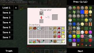 IndustrialCraft 20 Tutorials  Macerator [upl. by Merchant]