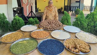 Healthy Dry Fruits Recipe  Veg Village Food [upl. by Lobell]