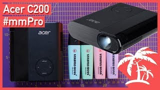 Acer C200 Portable Projector Review [upl. by Mulloy]