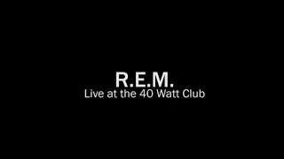 REM  Live at the 40 Watt Club 111992 Complete Concert [upl. by Thgirw]