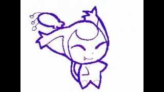 Skitty Nya  Flipnote Hatena [upl. by Eelek]