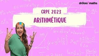 CRPE 2023  Live du dimanche  Arithmétique [upl. by Moor499]